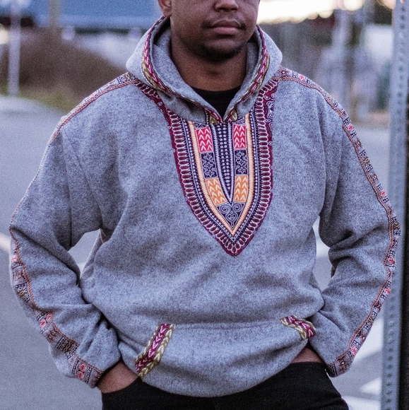 Dashiki Hoodies - Picture 3 of 4